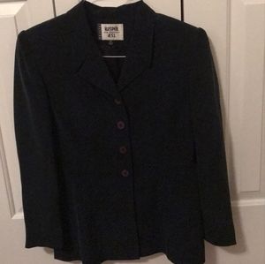 EUC VINTAGE KASPER Navy jacket